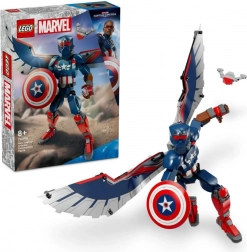 LEGO Marvel figurka nowego Kapitana Ameryki do złożenia 76296
