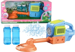 Dziecięca bańkowa kosiarka do trawy – niebieska