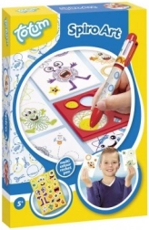 Kreatywny zestaw Spiro Art spiralna sztuka, plastik w pudełku 13x19x3,5 cm