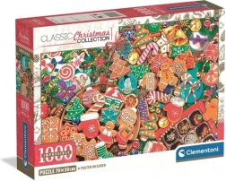 Clementoni Impossible – świąteczne słodkości, puzzle 1000 elementów