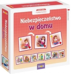 Jawa edukacyjna gra Niebezpieczeństwa w domu – historyjki obrazkowe