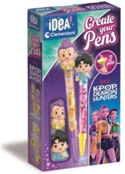 Clementoni Idea Art mini fabryka długopisów KPOP Demon Hunters Rumi i Jinu
