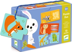 DJECO Duo puzzle Co dziś będzie na obiad?