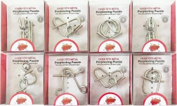 Metalowa łamigłówka