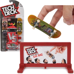 Tech Deck Versus zestaw 2 fingerboardy z przeszkodą TOY MACHINE