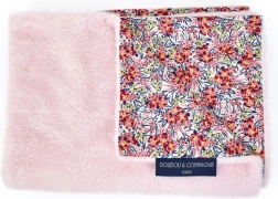 Pluszowy kocyk dziecięcy Boh'aime 70 × 100 cm różowy