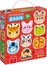 Pierwsze puzzle - Zwierzęce buzie
