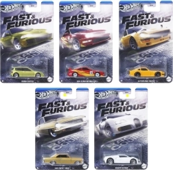 Hot Wheels Szybcy i wściekli – zestaw 5 aut Silver Series