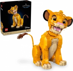 LEGO Disney 43247 Młody Simba z Króla Lwa