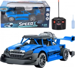 RC auto 1:20 z efektem pary i światłami – niebieskie