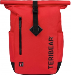 Zawijany plecak Teribear czerwony