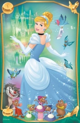Trefl puzzle Disney księżniczki Kopciuszek 54 elementy