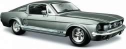 Model Ford Mustang GT 1967 1:24 szary