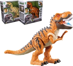 Spacerujący dinozaur z efektami