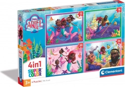 Clementoni puzzle Ariel 4 w 1 (12–24 elementów)