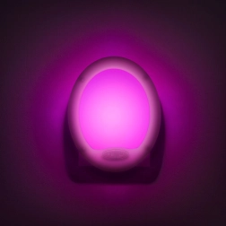 LED-owa lampka nocna zmieniająca kolory Smooth z 7 diodami LED