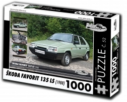 Puzzle RETRO-AUTA Škoda Favorit 135 LS 1000 elementów