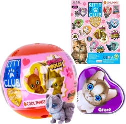 Kapsuła kitty club gold edition – kolekcjonerska mini figurka niespodzianka