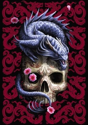 TREFL premium plus puzzle – orientalny smok (1000 elementów)