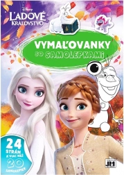 Kolorowanka FROZEN 3 z naklejkami