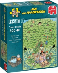 JUMBO puzzle Jan van Haasteren Expert 2: Piknikowa przyjemność 500 elementów