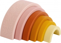 A Little Lovely Company montessori tęczowa układanka – Zachód słońca