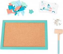 Zabijanka z młotkiem i gwoździkami dla dzieci