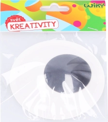 Ruchome samoprzylepne oko 10 cm