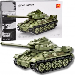 Klocki do budowy czołgu T-34-85 z 604 elementów
