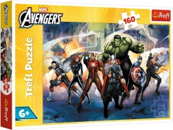 Puzzle 160 elementów – supermoce – DISNEY MARVEL The Avengers – Trefl