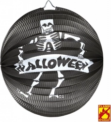 Lampion z motywem kościotrupa 25 cm