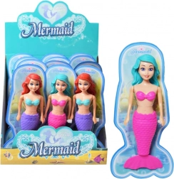 lalka syrenka z ruchomą płetwą 18 cm