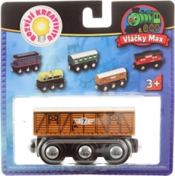 Maxim drewniany zamknięty wagon towarowy
