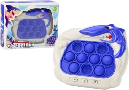 Konsola Pop-It Rekin Światła Dźwięki Niebieska