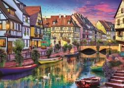 Puzzle 2000 elementów – Colmar, Francja