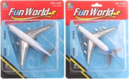 Metalowy samolot dla dzieci 14 × 13 cm