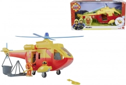 helikopter Wallaby II Strażak Sam z figurką i efektami świetlnymi oraz dźwiękowymi
