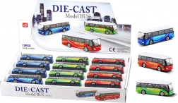 Metalowy autobus 9 cm