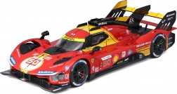 metalowy model bburago 1:24 ferrari 499p – zwycięzca 24h le mans 2024