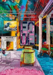 Puzzle 1000 elementów Pokój z falą