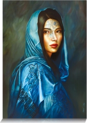 Puzzle Niebieska lilia 500 elementów