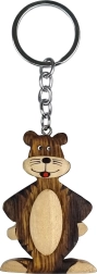 Drewniany brelok Tygr