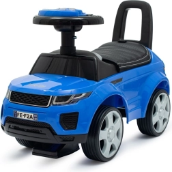 Jeździk dziecięcy BABY MIX Prime SUV niebieski z eko skórą