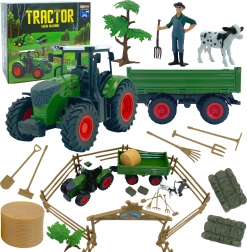 Mini farma – traktor ze zwierzętami i narzędziami od Woopie