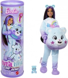 Barbie Cutie Reveal – Troskliwe Misie, seria 2, fioletowa lalka