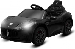 Elektryczny samochodzik MASERATI GranTurismo Baby Mix – czarny