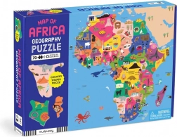 Mudpuppy geograficzne puzzle Mapa Afryki 70 elementów