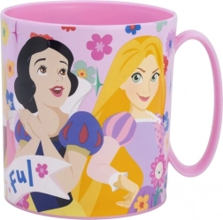 Plastowy kubek 390 ml DISNEY KSIĘŻNICZKI – różowy