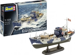 Model plastikowego statku Kriegsmarine KFK 1/144