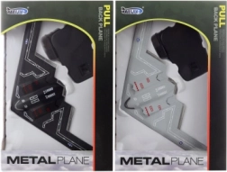 Metalowy samolot na baterie z napędem wstecznym